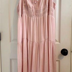 The Drop Blush Pink Maxi Dress